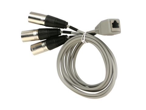 Audix XLR-breakout cable for M3 conference microphones