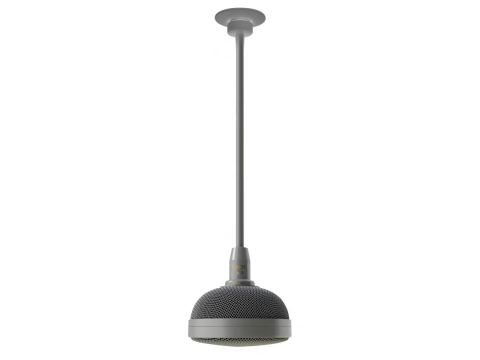 Audix M3 ceiling microphone in grey for darker rooms