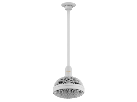 Audix M3 ceiling microphone in white