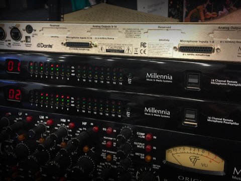 HV316, a new multichannel preamp from Millennia Media