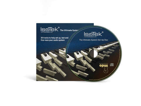IsoTek's Ultimate Setup system testing CD
