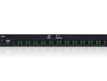 Front panel of the Livemix AD24 rackmount module