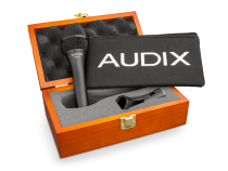 Audix VX10 microphone box and case accessories