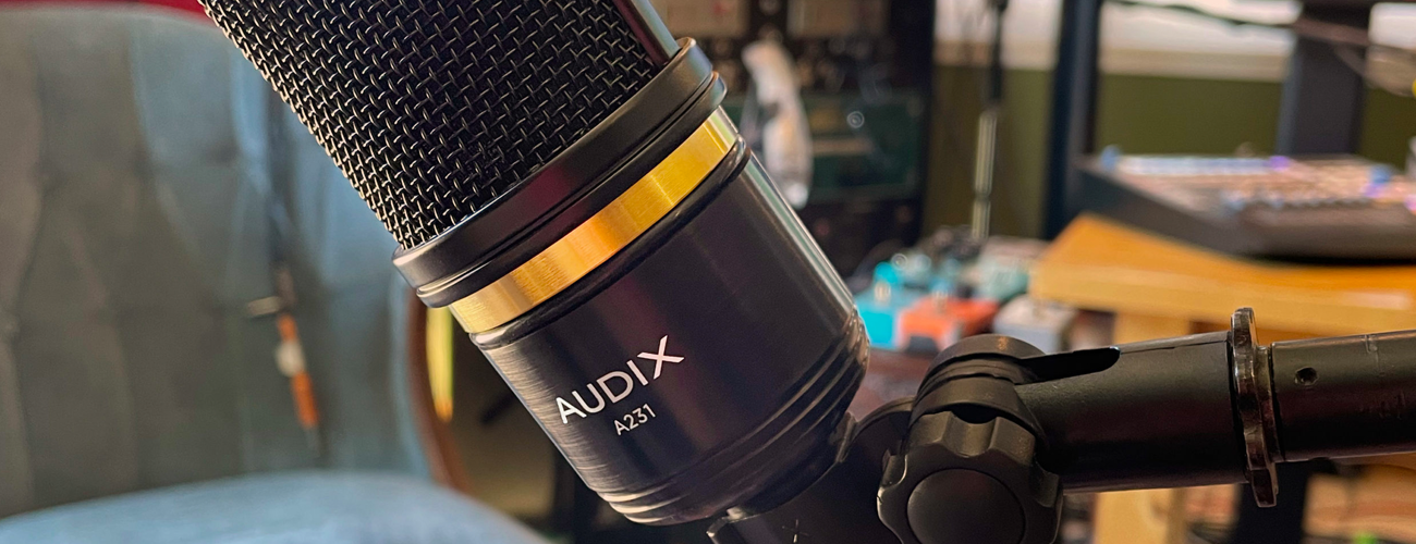 A231 condenser microphone from Audix USA