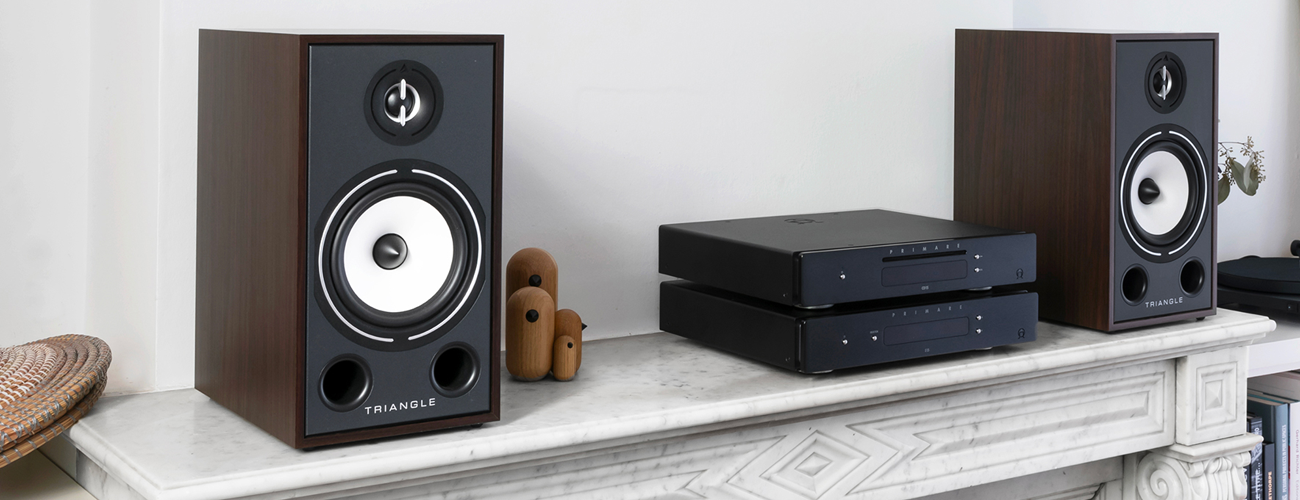 Borea BR03 bookshelf speakers from Triangle