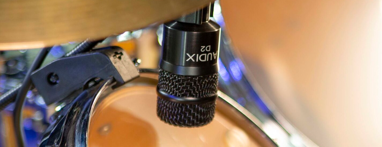 D2 tom-tom percussion microphone from Audix
