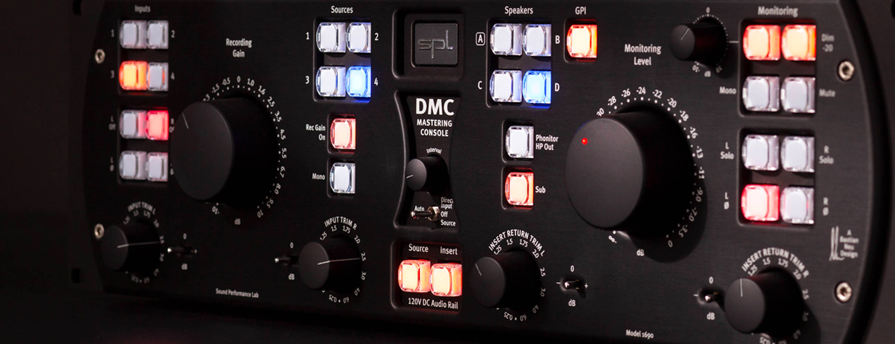 DMC, a mastering console from SPL in All Black