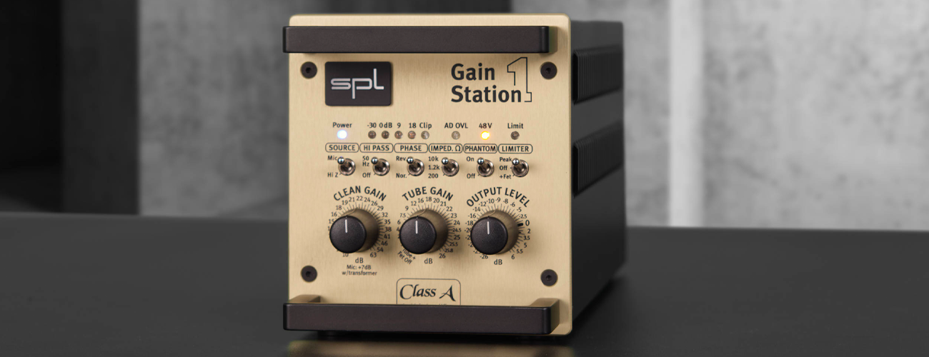 GainStation mic and instrument preamp from SPL