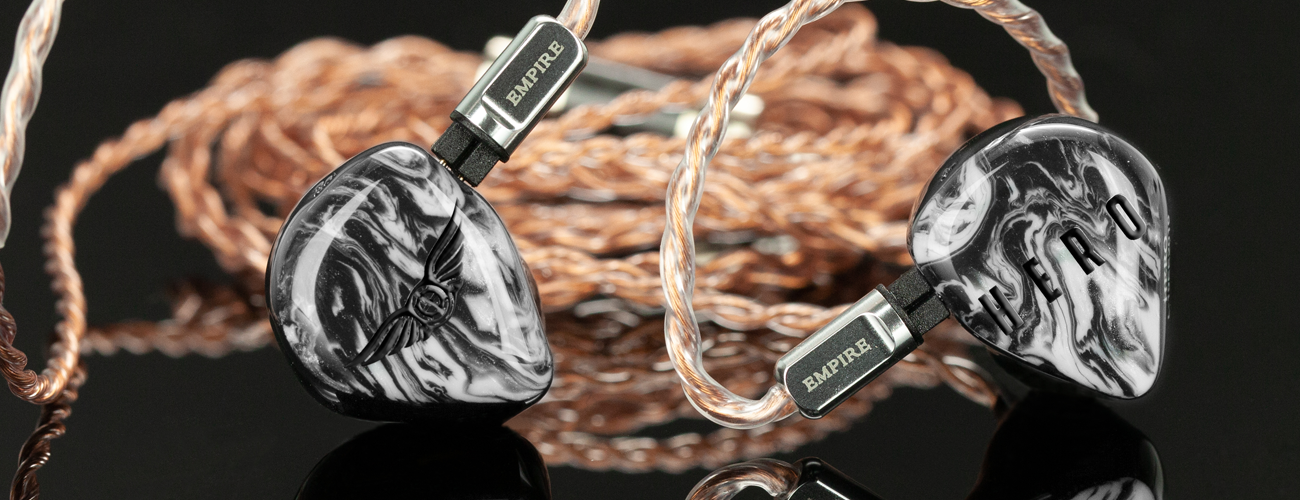 HERO including braided IEM cable from Empire Ears