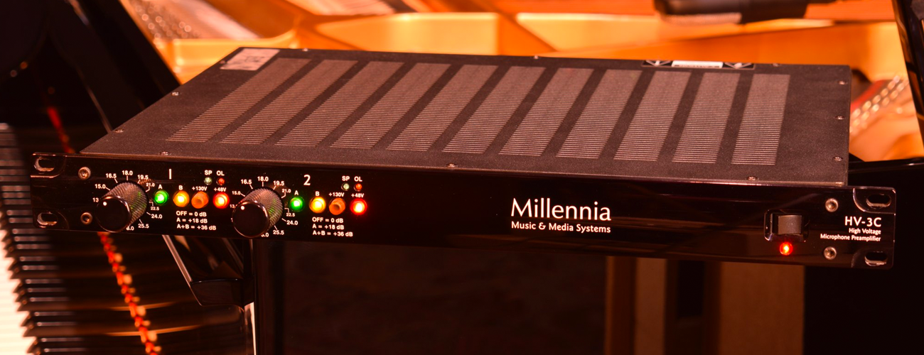 HV3C two channel preamp from Millennia Media