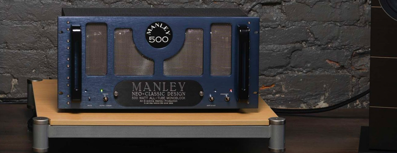 The 500W Neo-Classic monoblock from Manley Labs