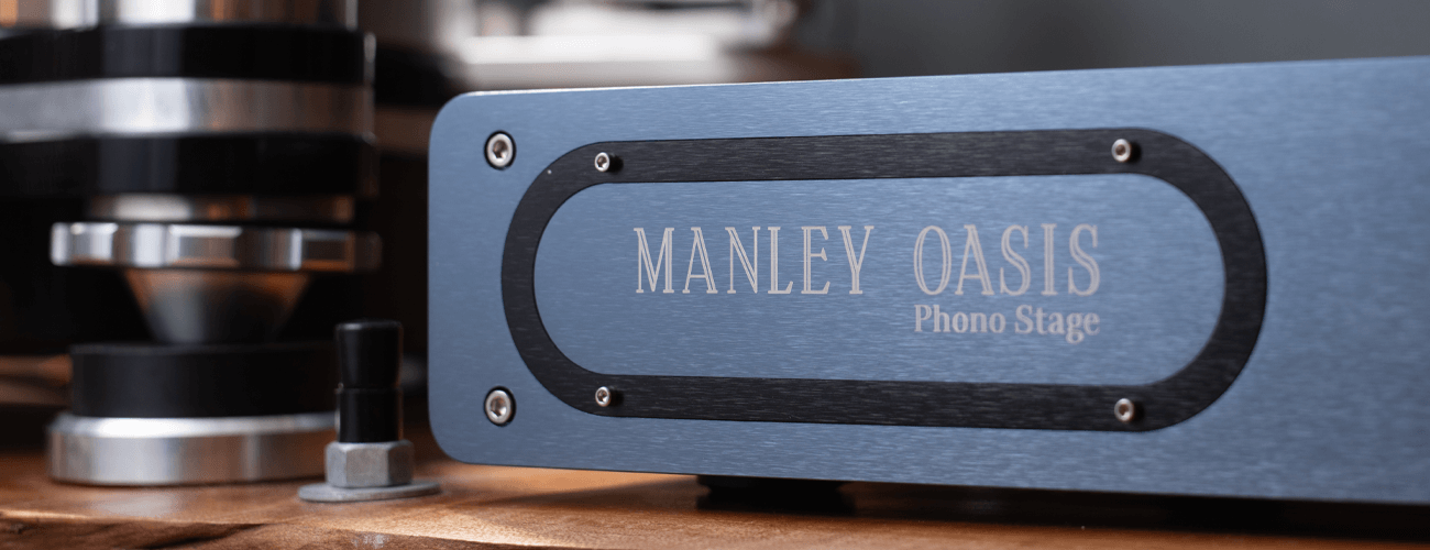 Oasis phono stage featuring Manley Power switch-mode PSU