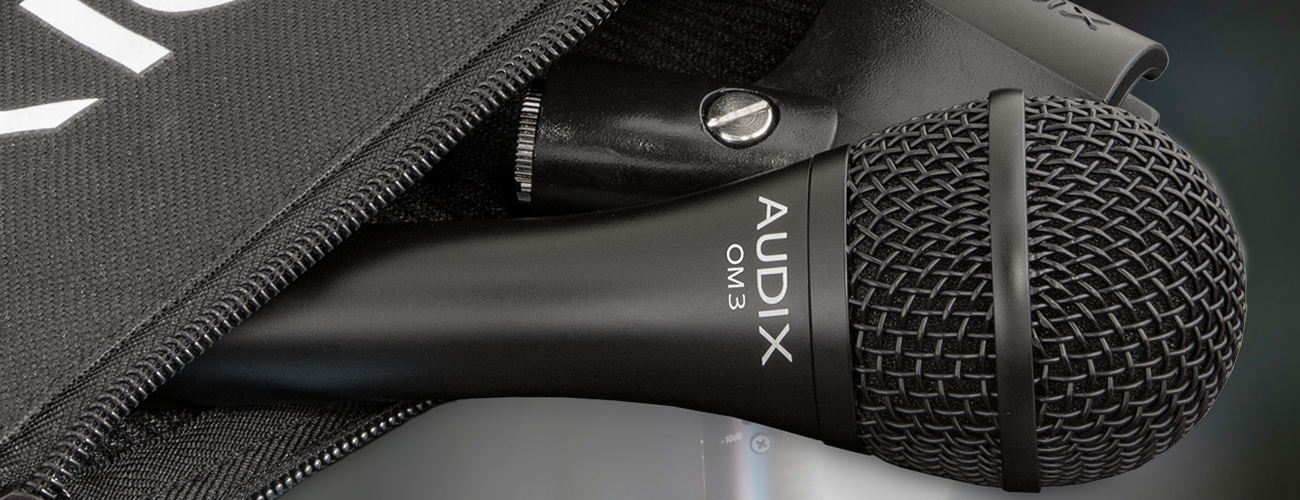 OM3 dynamic vocal microphone from Audix USA