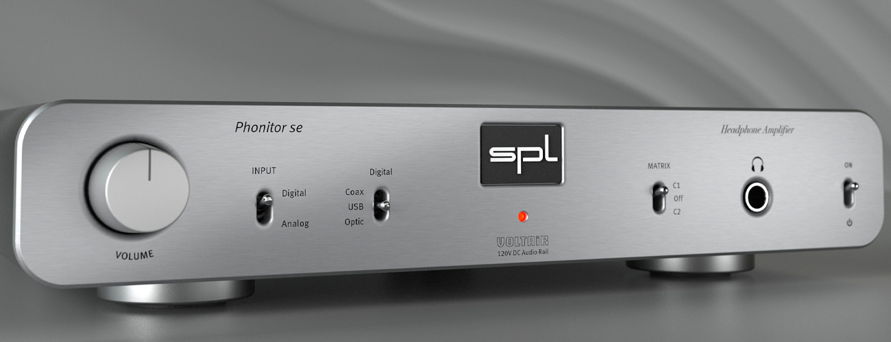 Phonitor se from SPL - an affordable high-end headphone amplifier