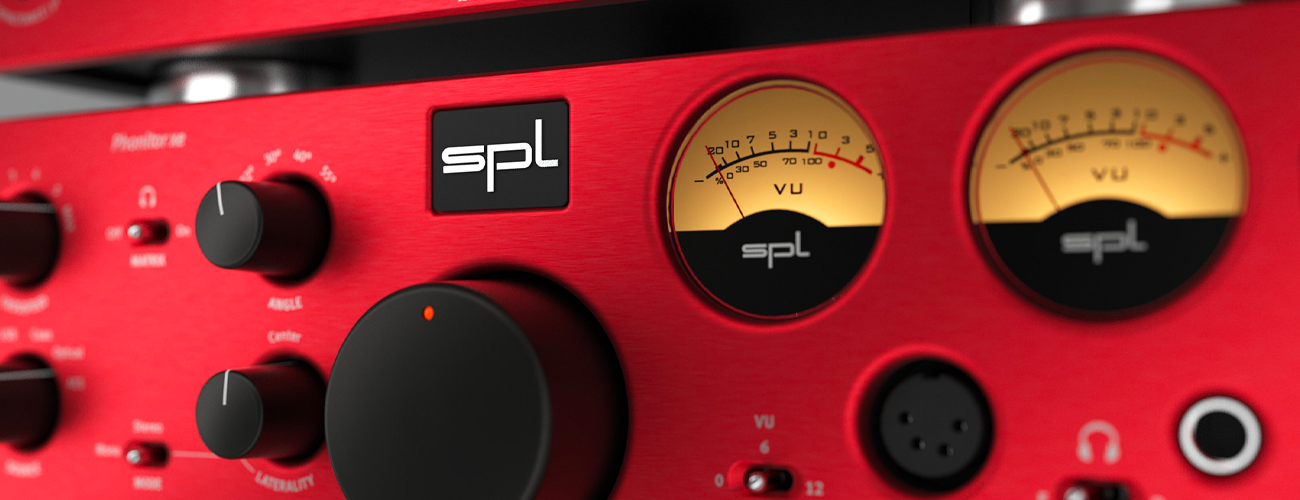 Phonitor xe headphone amplifier from SPL featuring Phonitor Matrix technology