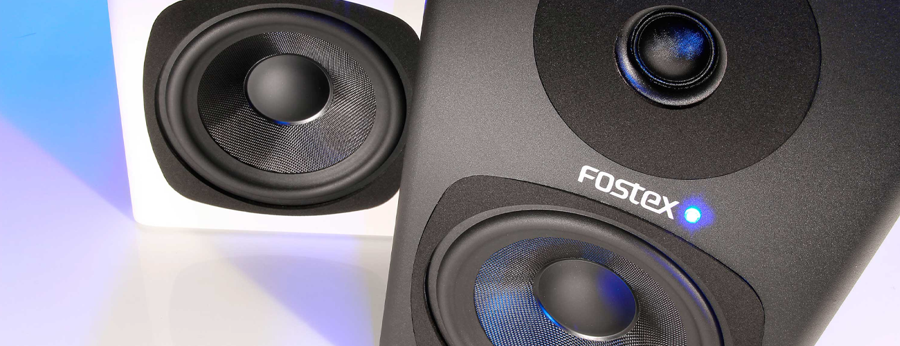 PM05d from Fostex, available in white and black finishes