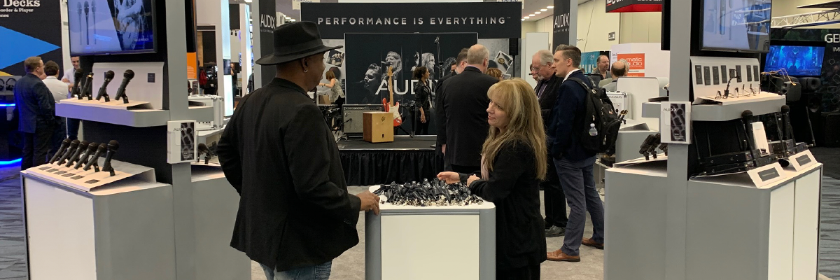Brand new Audix products launched at the 2020 Winter NAMM Show