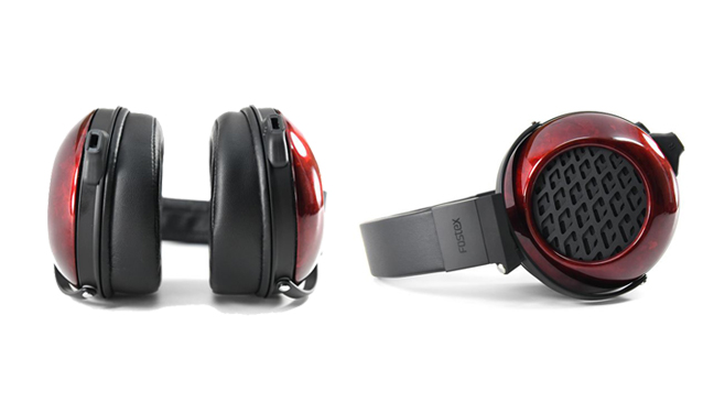 Fostex's TH909 premium reference headphone side and underside view