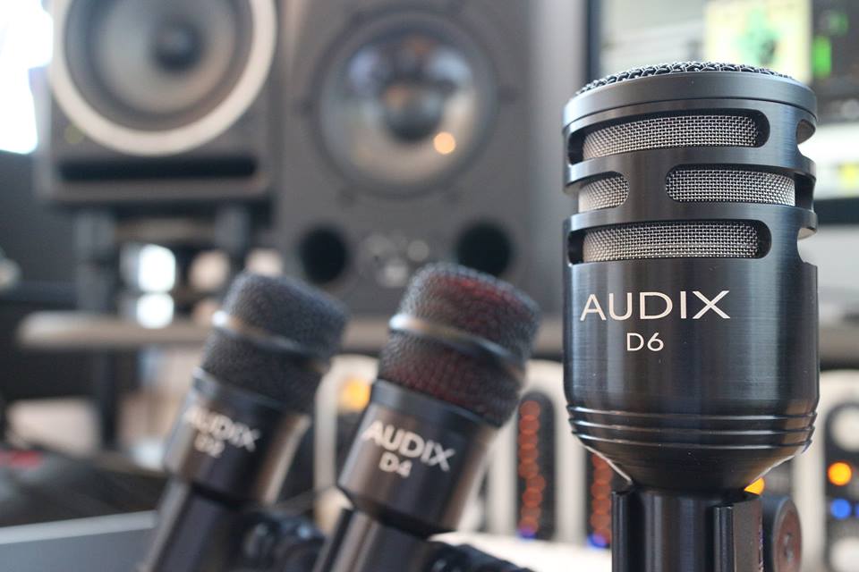 Audix's D6, D4 and D2 Instrument Microphones