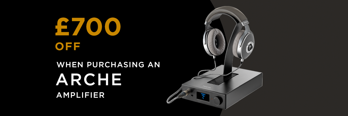 Claim £700 off Arche with selected Focal high-end reference headphones