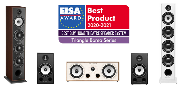 Borea's 2020-2021 EISA Award for Best Buy Home Theatre
