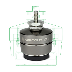 IsoAcoustics' GAIA isolator for HiFi speakers