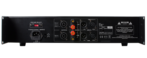 The Avantone CLA200's rear I/O panel