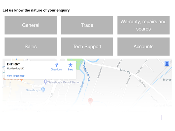 'How Can We Help?' SCV contact page