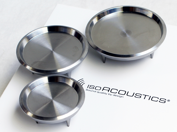 Carpet spike accessories for IsoAcoustics GAIA isolators