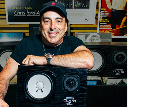 Chris Lord-Alge with the CLA10 Studio Monitor