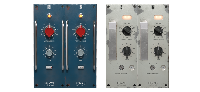 Slate Digital's FG-73 and FG-76 preamp emulations