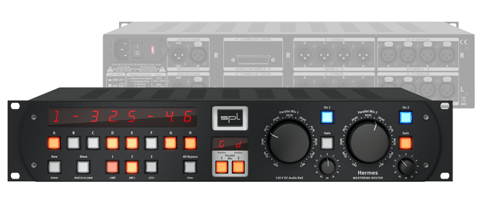 SPL's HERMES mastering router, used by MsM Engineer