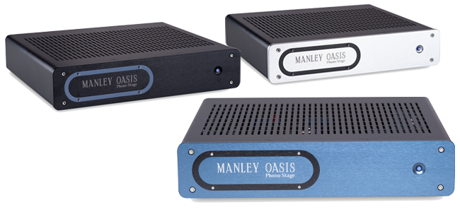 Manley's OASIS is available in 3 bold finishes