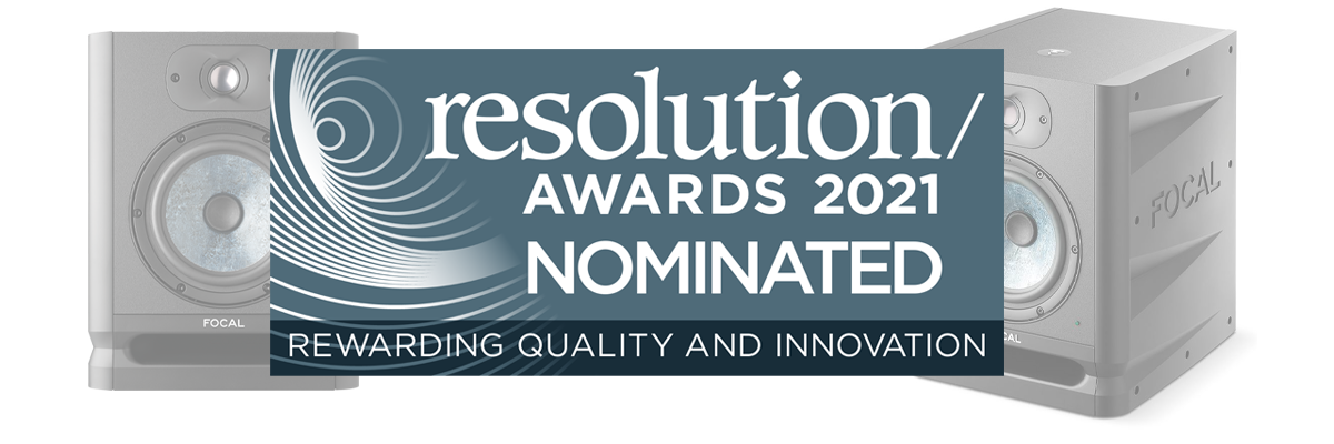 Focal Alpha 65 EVO have been nominated in the Resolution Awards 2021