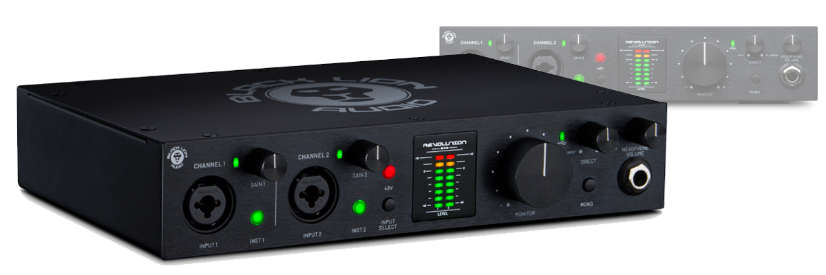 Black Lion's Revolution 2x2 Audio Interface