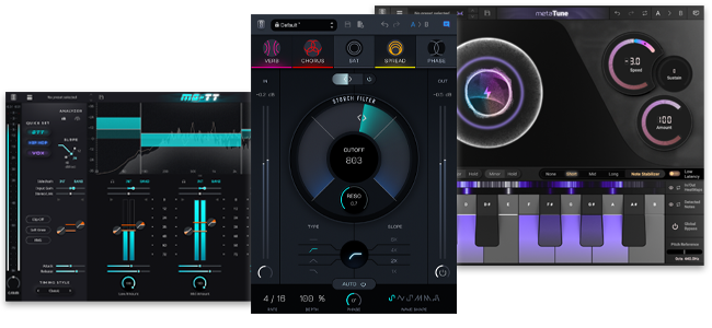 MO-TT, Scorch Filter and metaTune plugins from Slate Digital