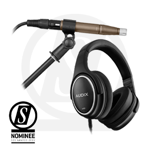 Audix's A150 headphone and A127 reference mic, both up for SOS Awards in 2022
