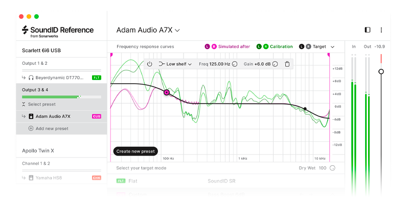 With SoundID Reference, custom targeting can now be executed on the fly