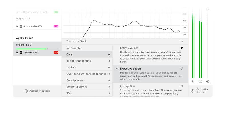 SoundID Reference, featuring Translation Check to emulate your mix in different environments