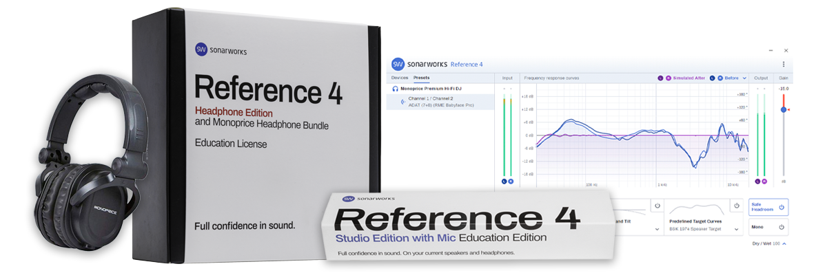 Presenting the Sonarworks Reference 4 Education range for