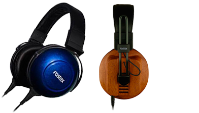 Left-to-right: Fostex TH900Mk2 Sapphie Blue and T60RP regular phase headphones