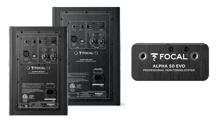 Focal Alpha EVO 50 and 65 models include ceiling mounts for education and Atmos applications
