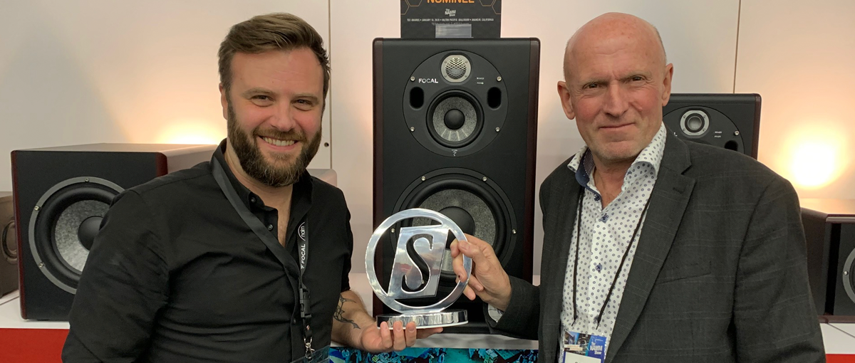 Focal Trio11 Be receives SoundOnSound's Best Studio Monitor Award in the SOS Awards 2019