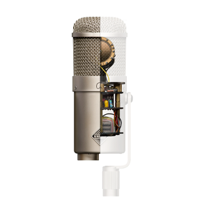 Inside United Studio Technologies' solid-staet UT FET47 condenser microphone