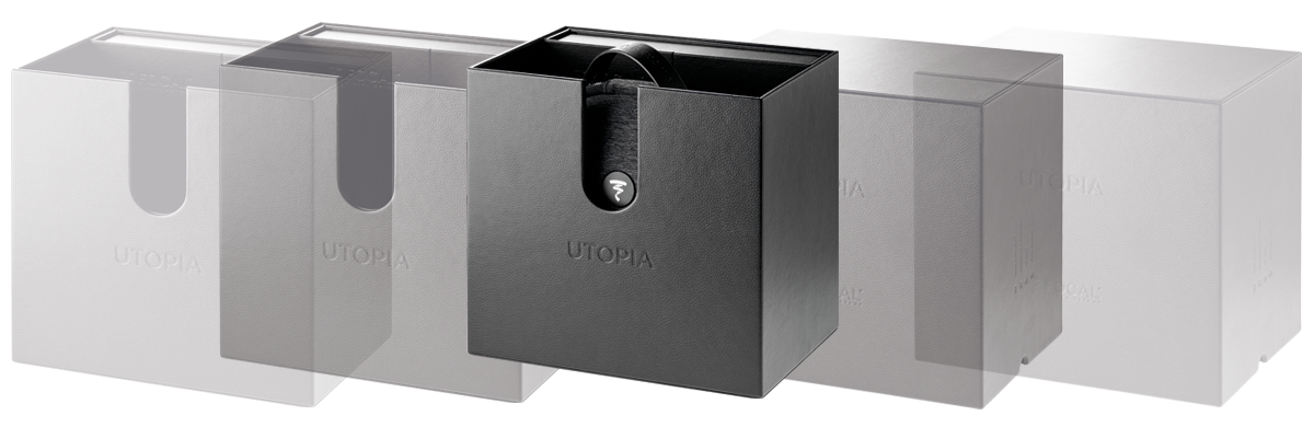 Focal Utopia now includes faux leather packaging
