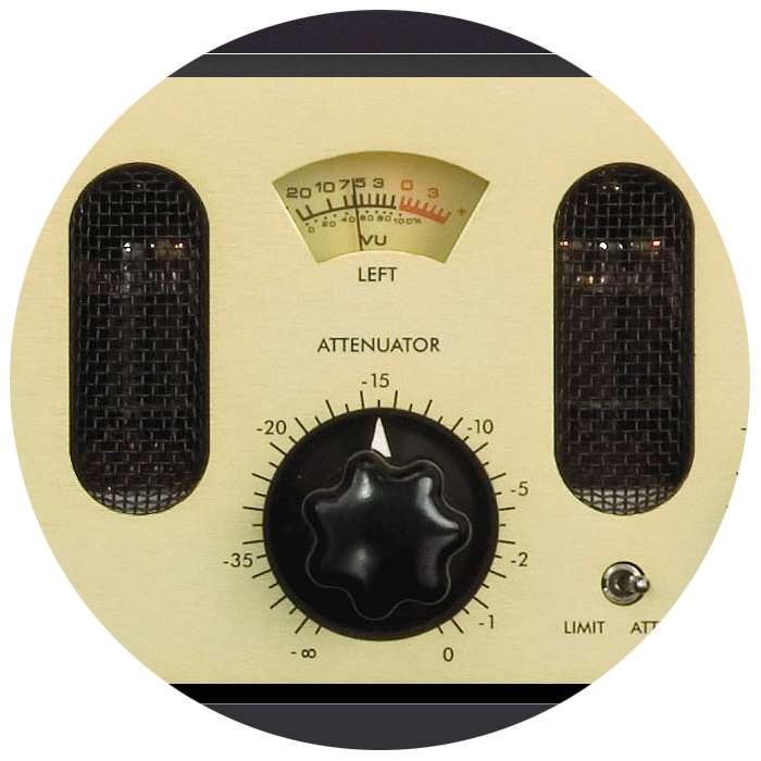 SPL Tube Vitalizer's main VU meter