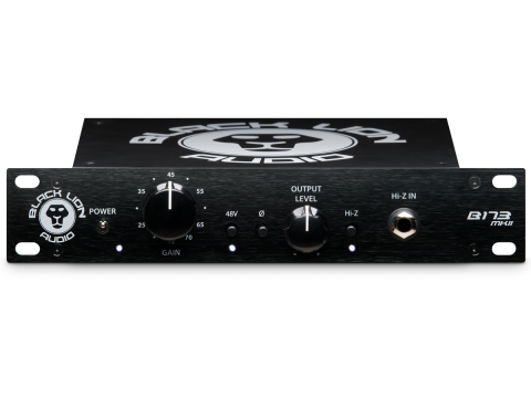 Black Lion B173 Mk2 preamp - aerial view