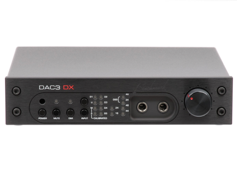 Benchmark DAC3DX converter in black