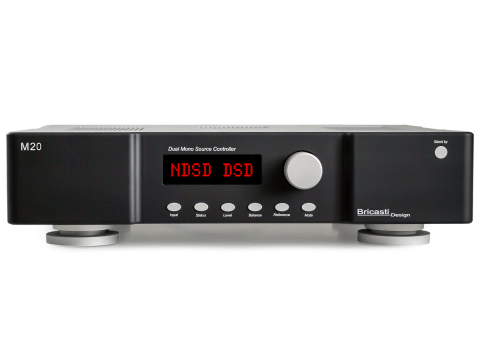 Bricasti's M20 preamp finished in classic black