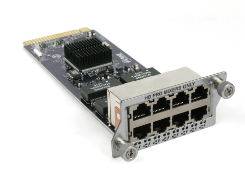 Network card for Hear Back PRO systems
